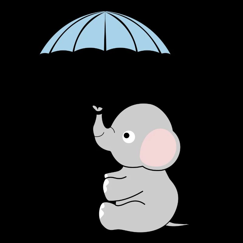 Parapluie éléphant Eléphants