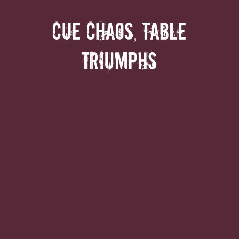 Billiards - Cue chaos, table triumphs