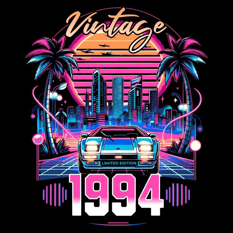 Synthwave Retro 30eme Anniversaire 1994