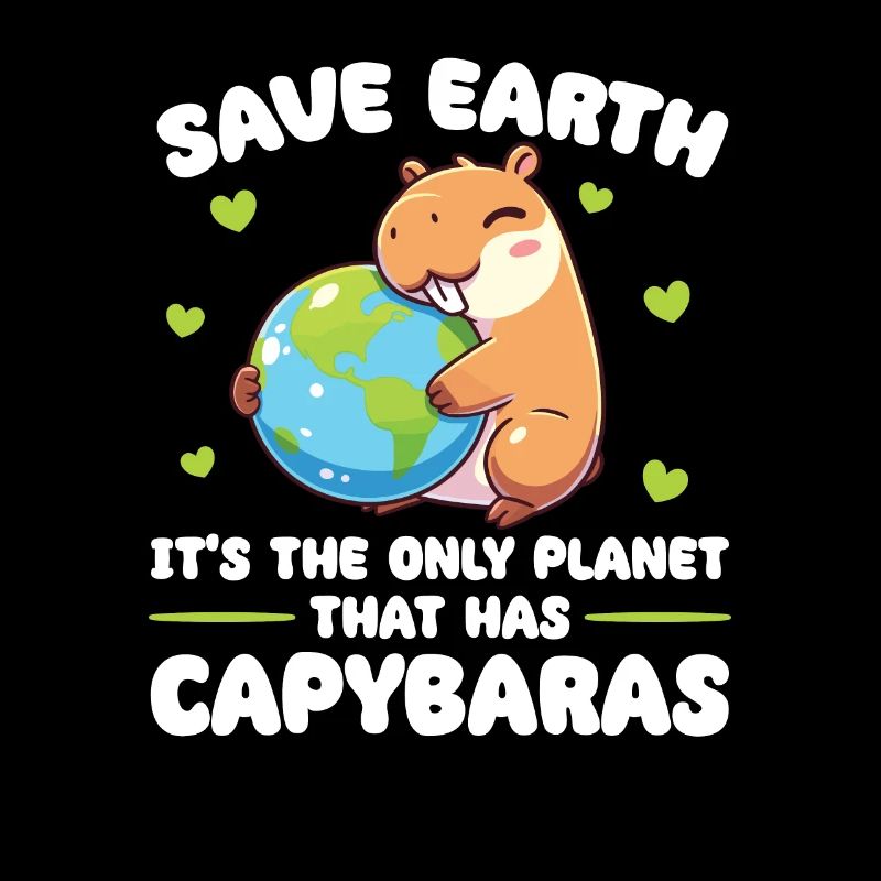 Ist der einzige Planet mit Capybaras Earth Day