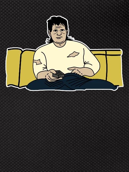 Lazy Couch TV Watching