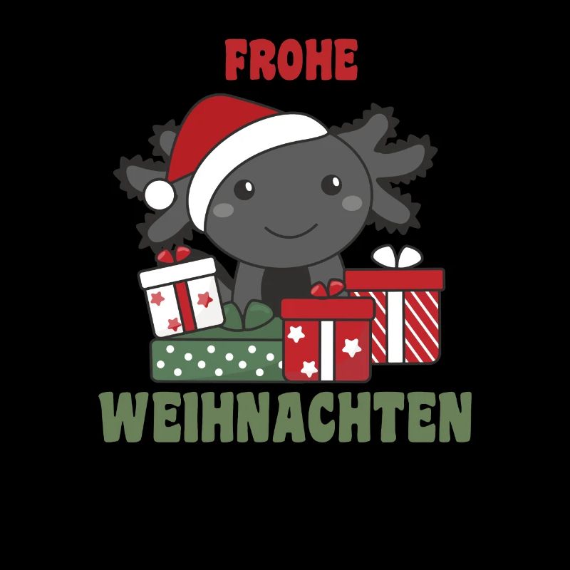 Joyeux Noël Axolotls Réveillon de Noël Axolotls