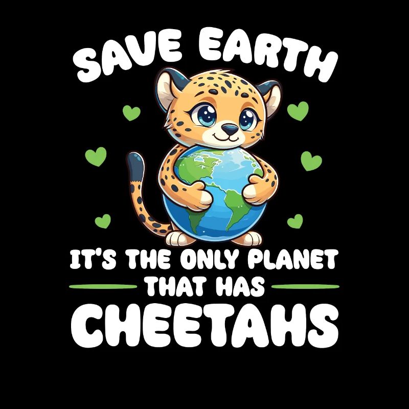 Ist der einzige Planet mit Geparde Earth Day
