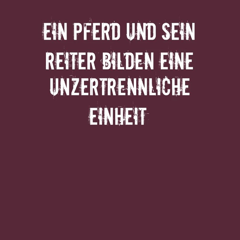 Reiten - Ein Pferd und sein Reiter bilden eine