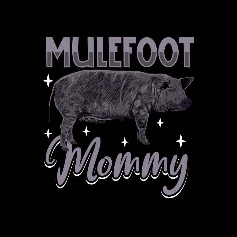 Maman cochon aux pieds de mulet