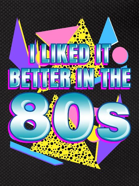 Retro 1980 80s