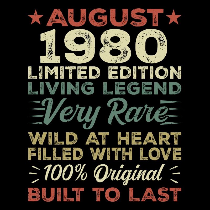 August 1980 - Gift Idea for August 1980 - 1980