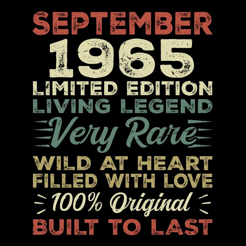 Anniversaire Septembre 1965 Edition Limitée Original