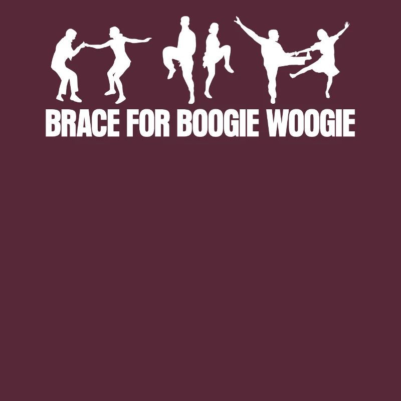 Boogie Woogie Dancing Swing Dancer