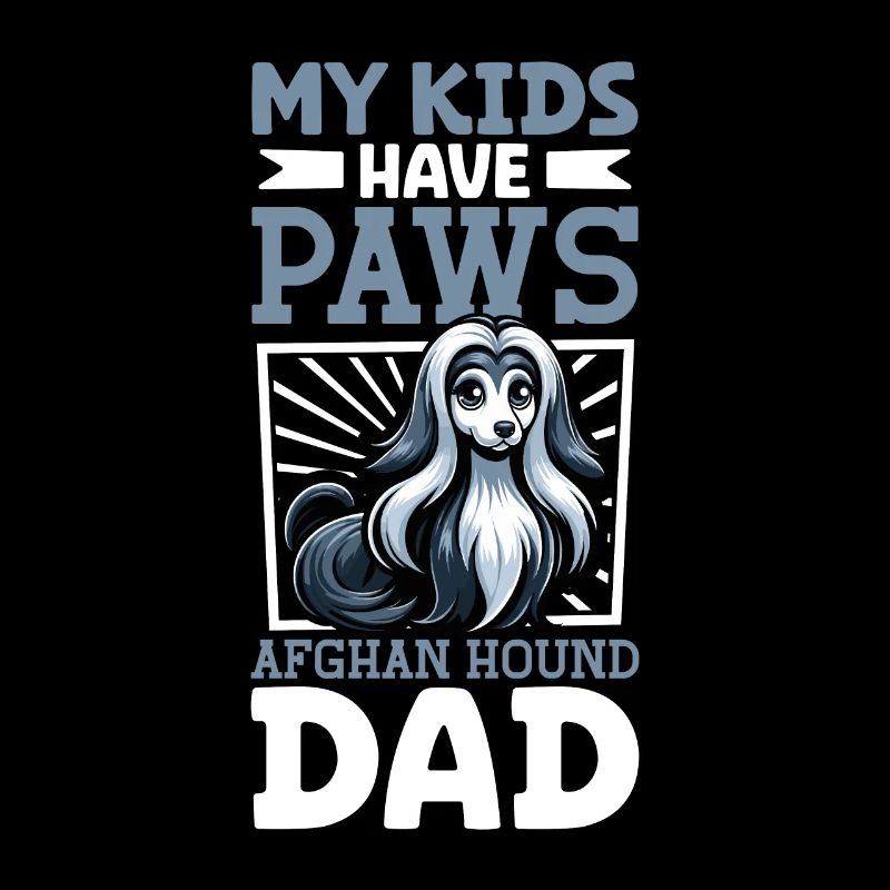 Afghan Hound Dad