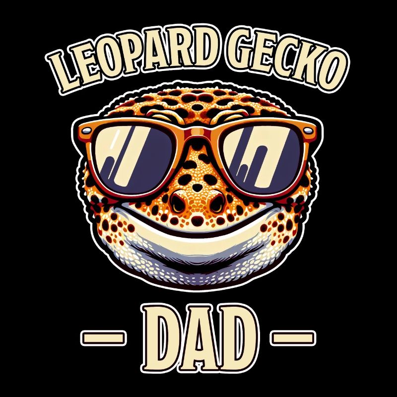 Gecko léopard disant drôle Gecko léopard cadeau