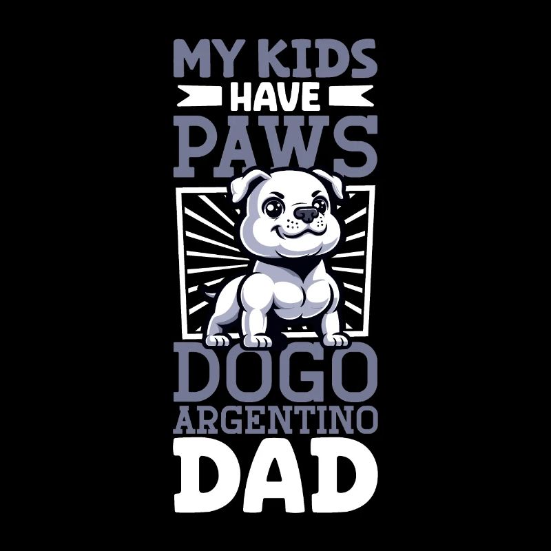 Dogo Argentino Dad