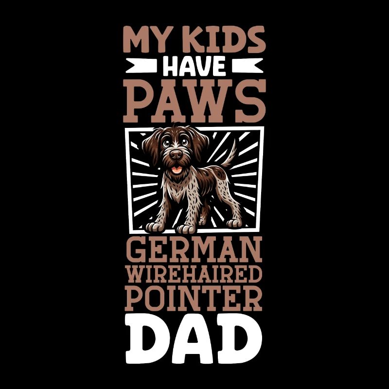 German Wirehaired Dad