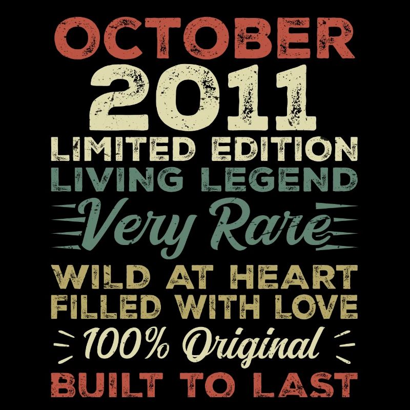 2011 Octobre 2011 Anniversaire Octobre 2011 Original