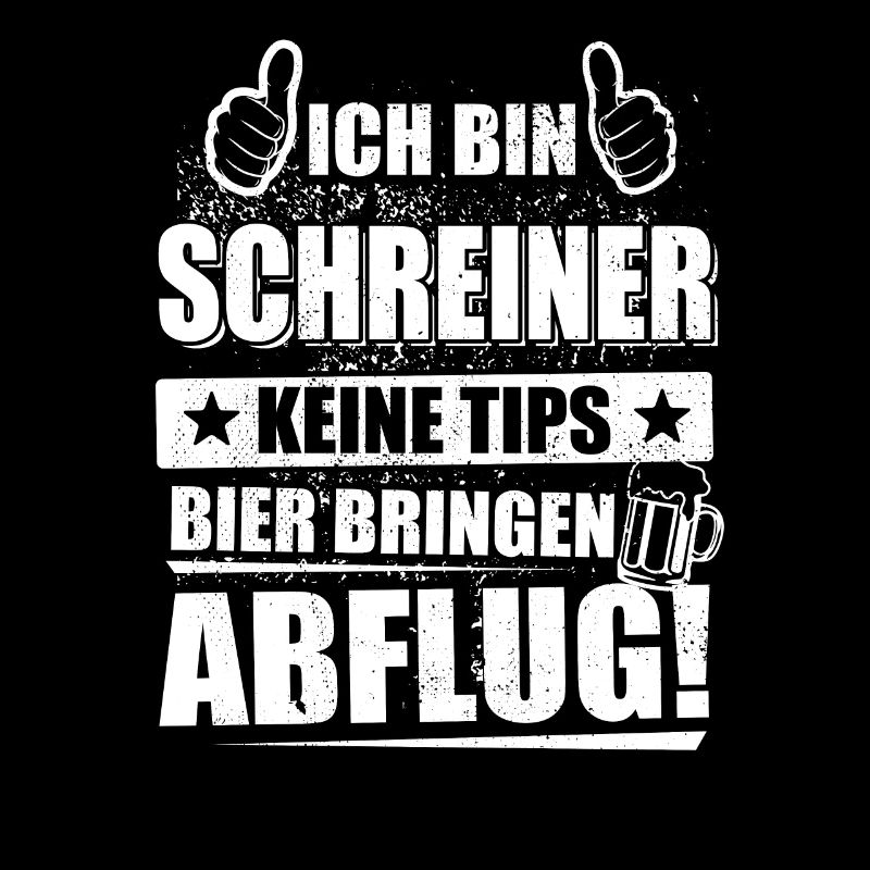 Ich bin Schreiner keine Tips, Bier bringen, Abflug