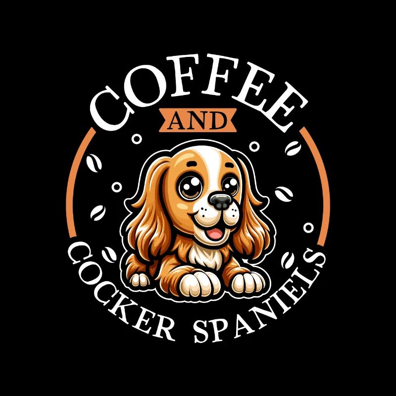 Café et Cocker anglais