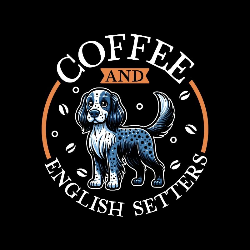 Café et Setter Anglais