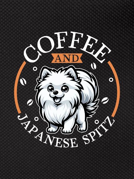 Coffee and Japanese Spitz