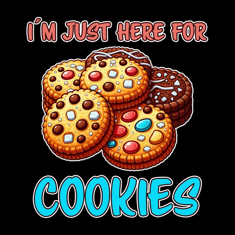 Cookies Disant Biscuits au Chocolat Cadeau de Cookie Drôle