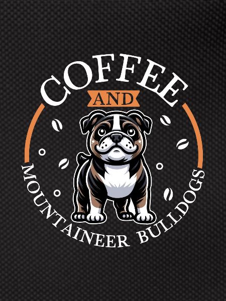 Kaffee und Serrano Bulldogge