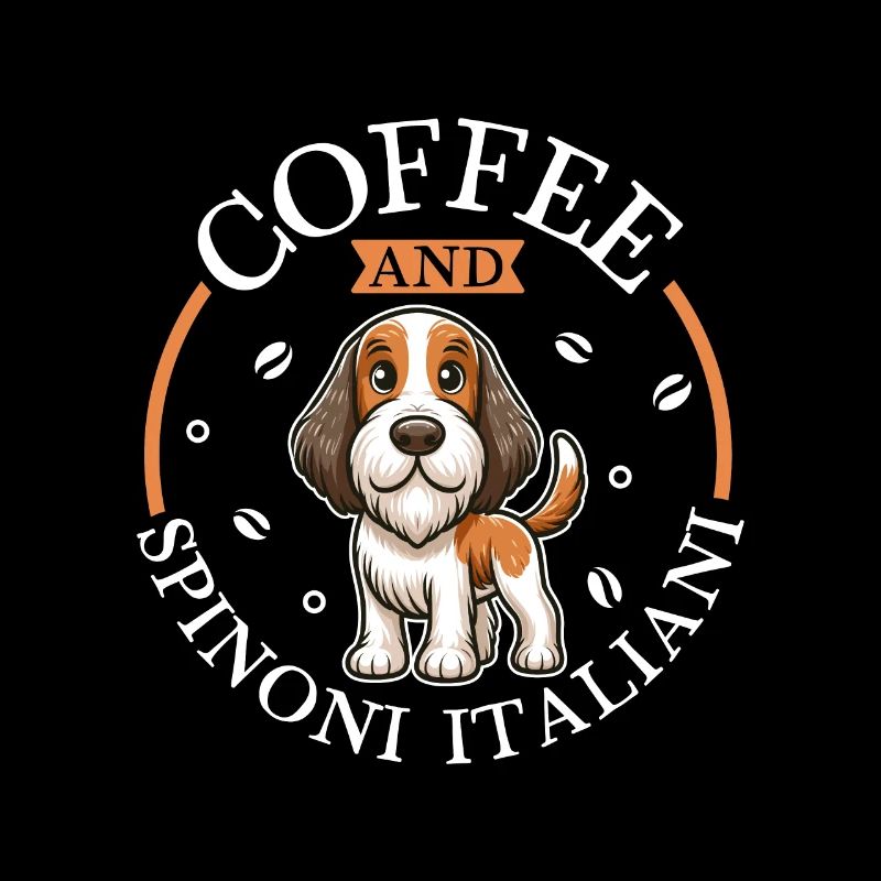 Café et Spinone Italiano