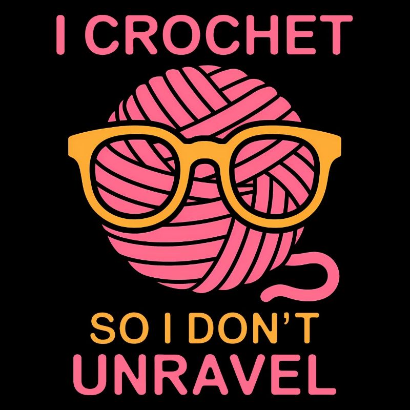 Crochet Saying Wool Funny Crochet Gift