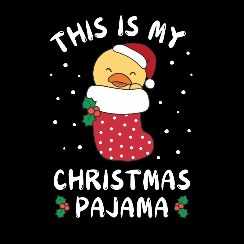 C’est mon pyjama de Noël, canard doux