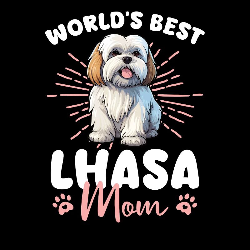 Lhasa Apso Groovy Lhasa Mom