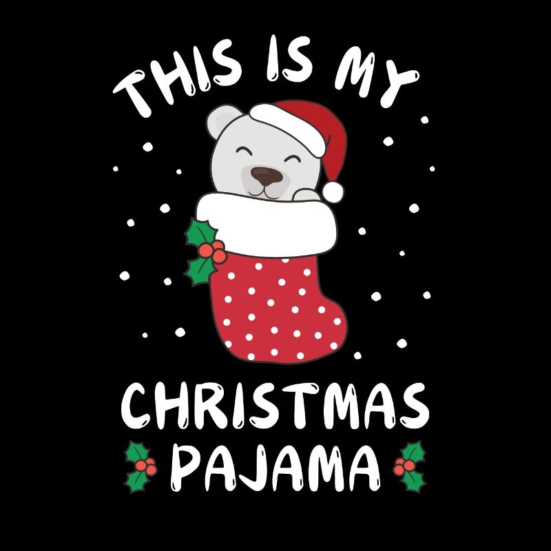 C’est mon pyjama de Noël, doux ours polaire