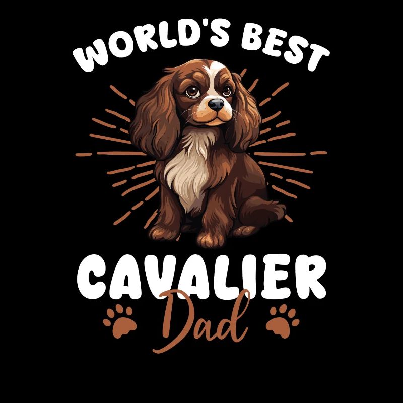 Cavalier King Charles Spaniel Dog Cavalier Dad