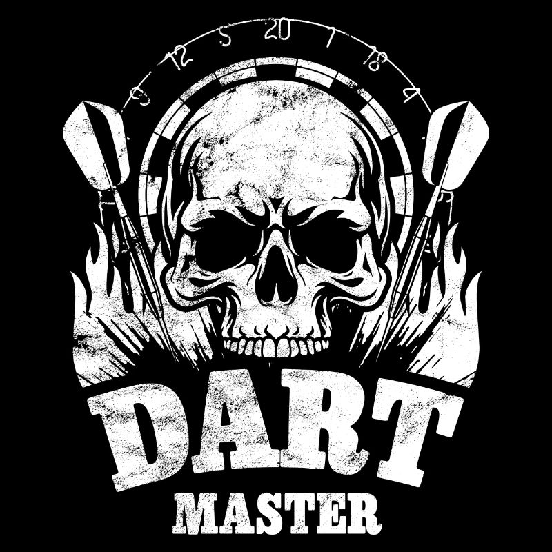 Crâne de fléchettes - Dart Master