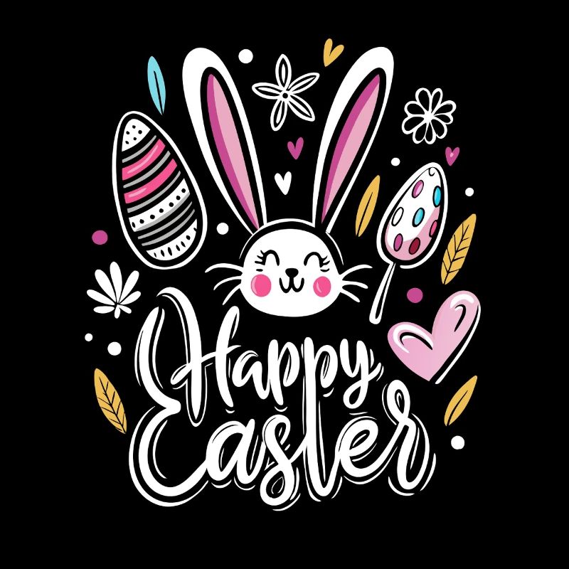 Happy Easter - Easter Bunny - Easter Egg - Gift