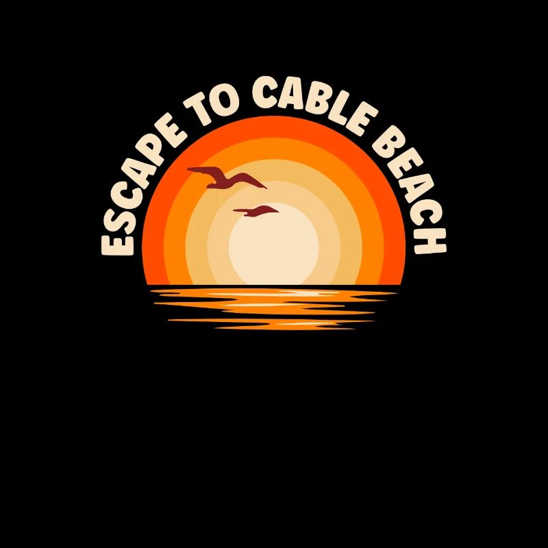 Ich fliehe nach Cable Beach