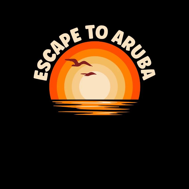 Ich fliehe nach Aruba