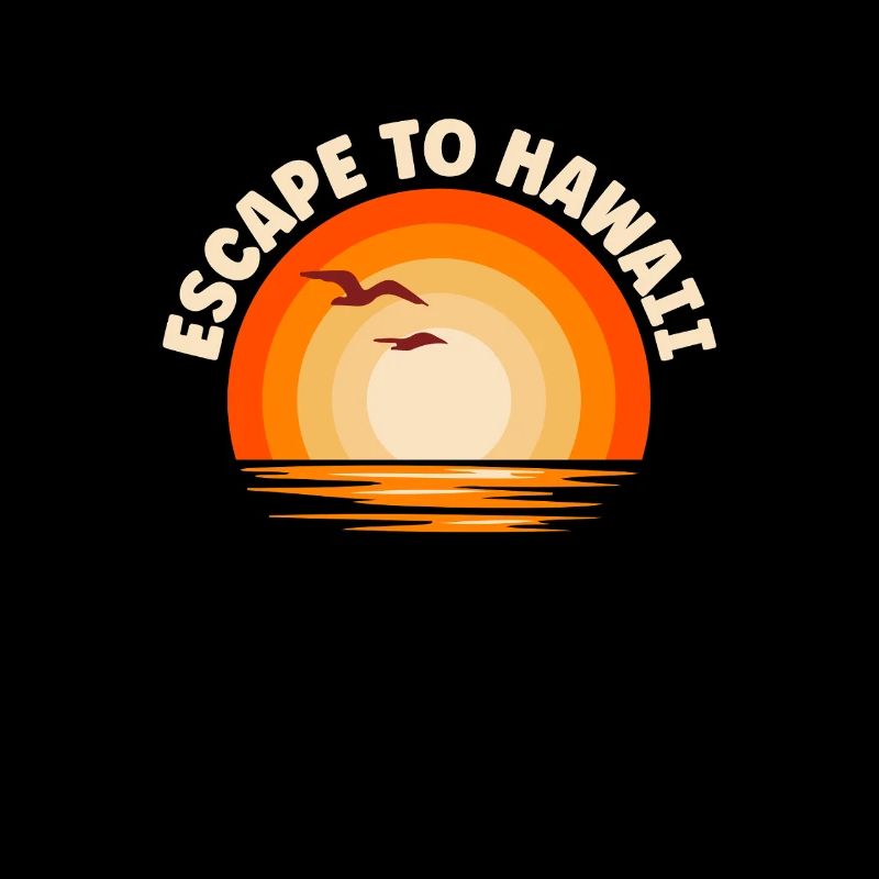 Je fuis à Hawaï