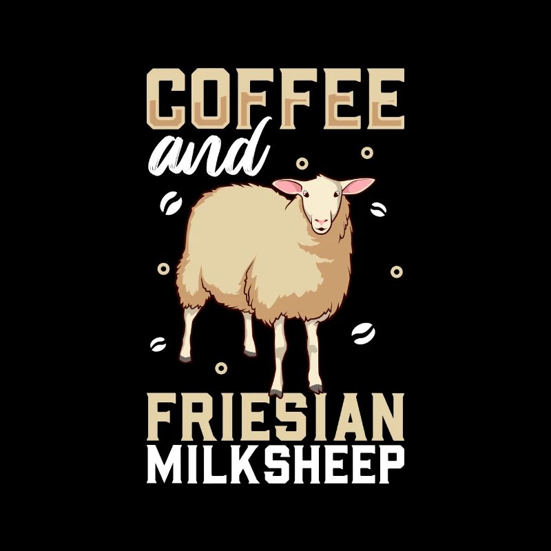Kaffee und Ostfriesisches Milchschaf