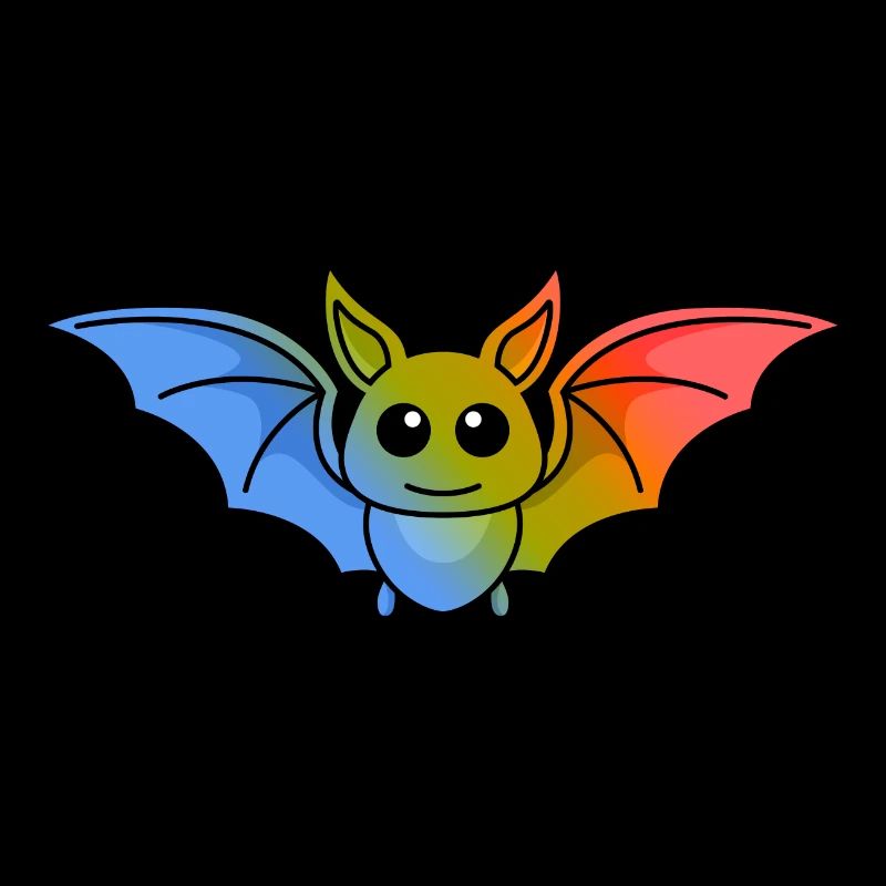 Fledermaus Comic Tier