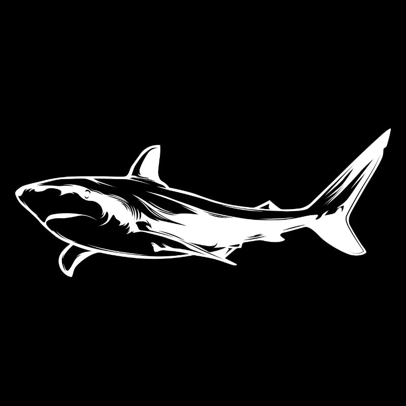 Silhouette d’animal de requin