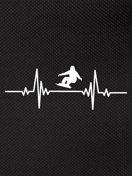 Heartbeat Snowboarding Downhill Skiing