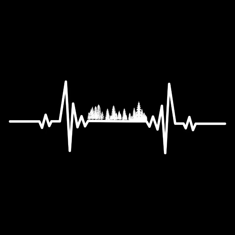Heartbeat pine forest