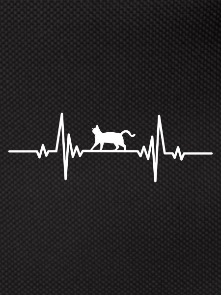 Heartbeat Cat Side View