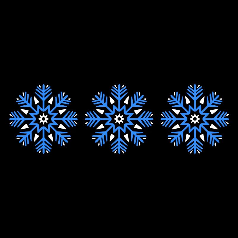 Symbole d’hiver flocon de neige