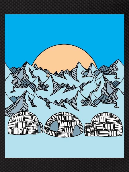 Igloo neige et glaces