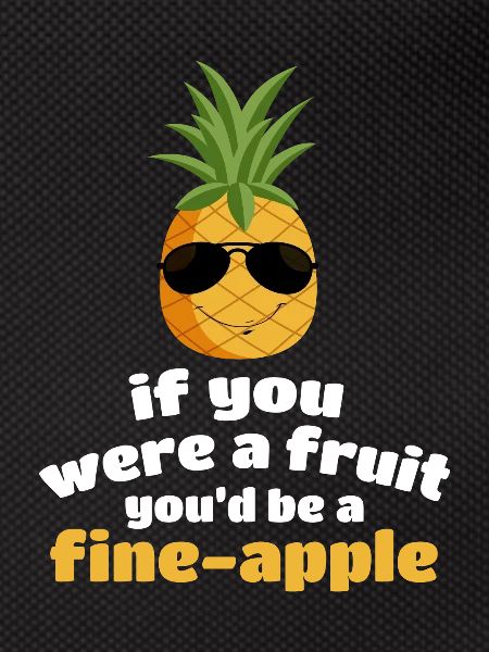 Funny Pineapple Tropical Vacation