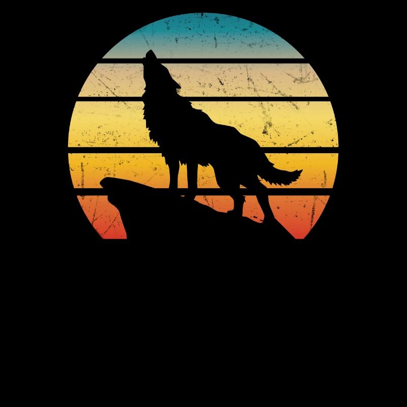 Retro Wolf