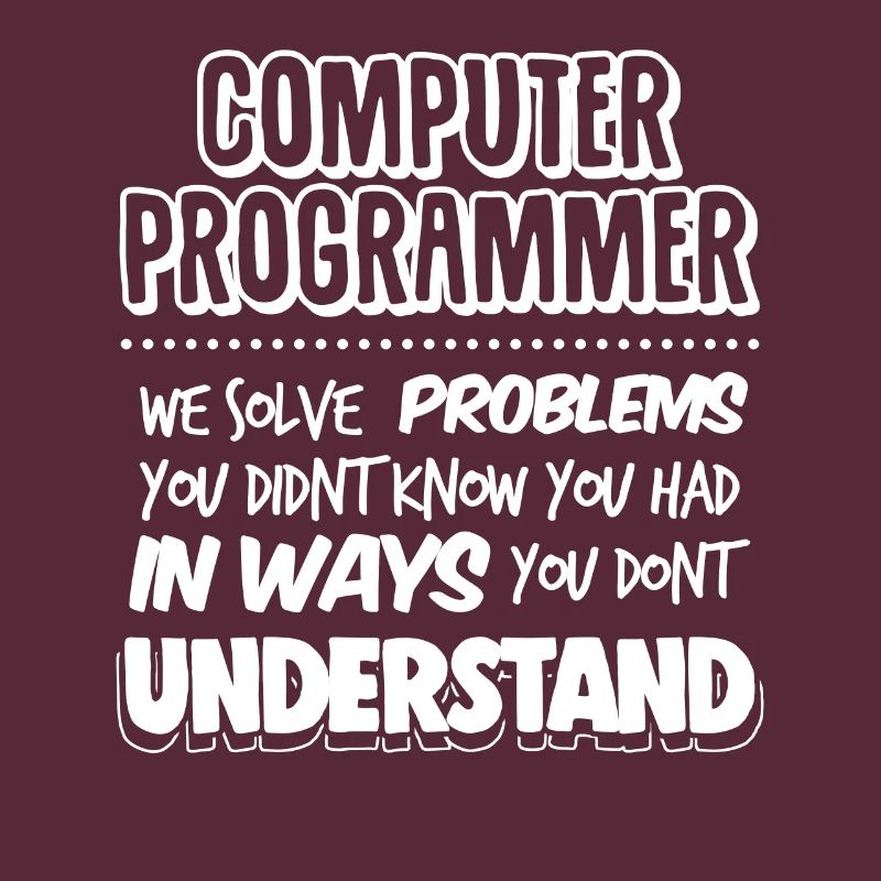 Computer Programmer Geek Pun Apparel