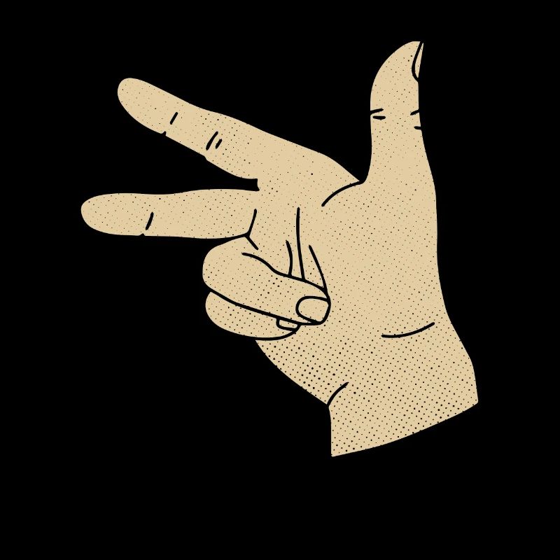 Drei Finger Regel Physik Physiker Geschenk