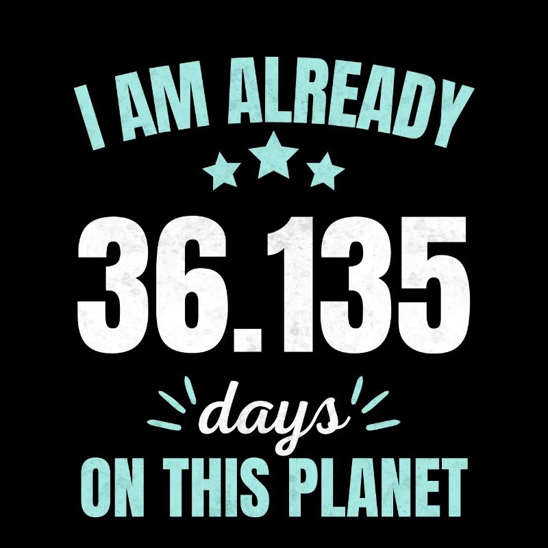 Already 36135 Days On This Planet 99th Birthday