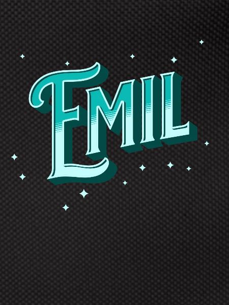 Nom Emil personnalisé