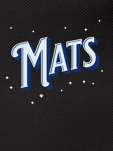 Mat's name personalized